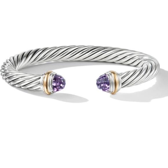David yurman. Classic Cable Bracelet. Amethyst. 7mm - Picture 4 of 10